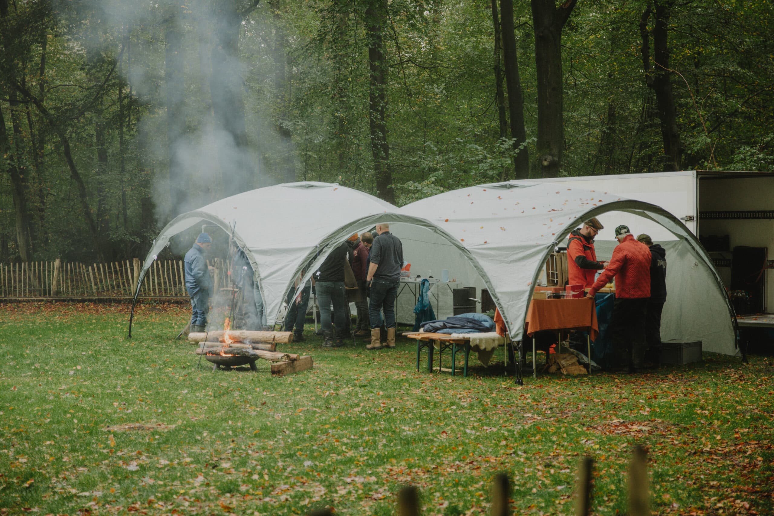 Workshop Wild Zwijn ā uitbenen, excursie & outdoor cooking
